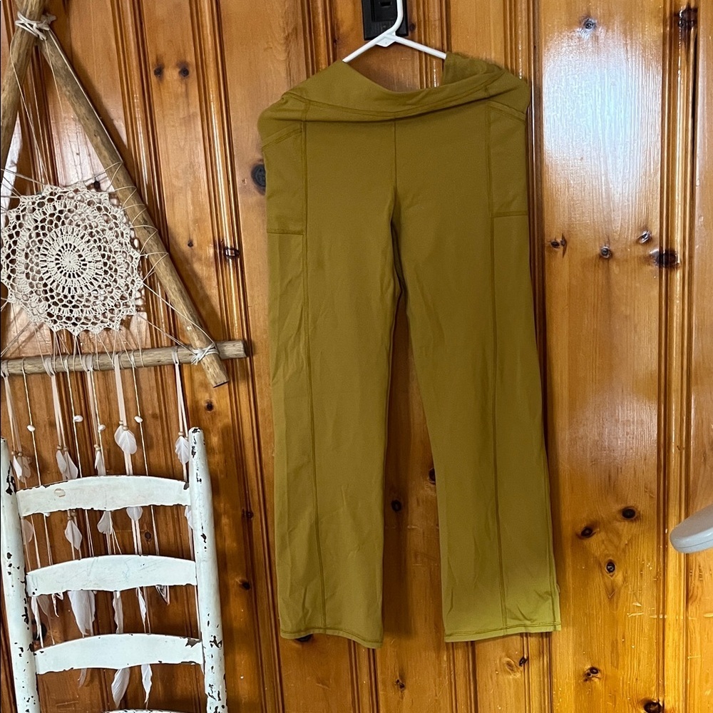 FP Movement by Free People Mustard Straight Leg Pants